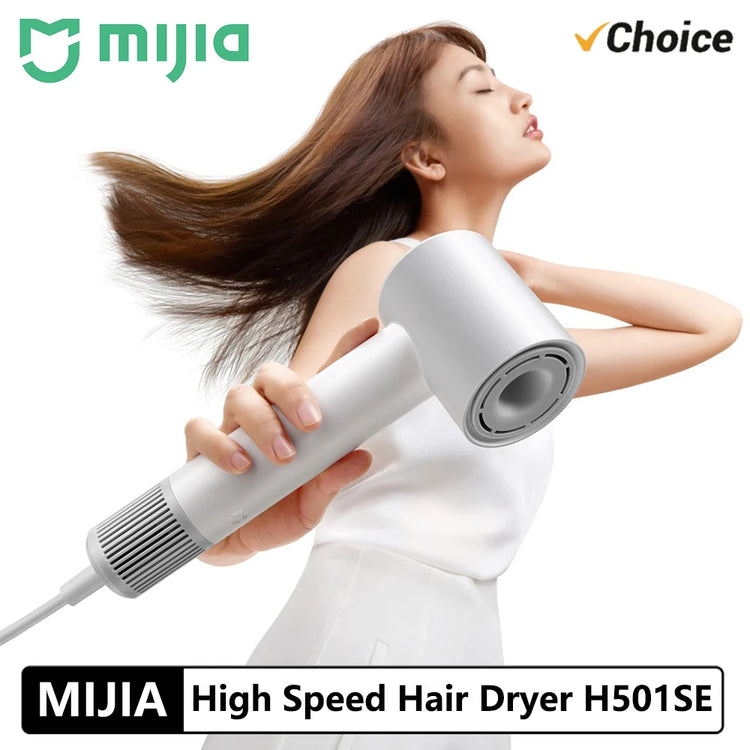 NEW MIJIA High Speed Hair Dryer H501SE 62m/s Wind Speed Negative Ion Hair Care 110,000 Rpm Professional Dry 220V CN Version