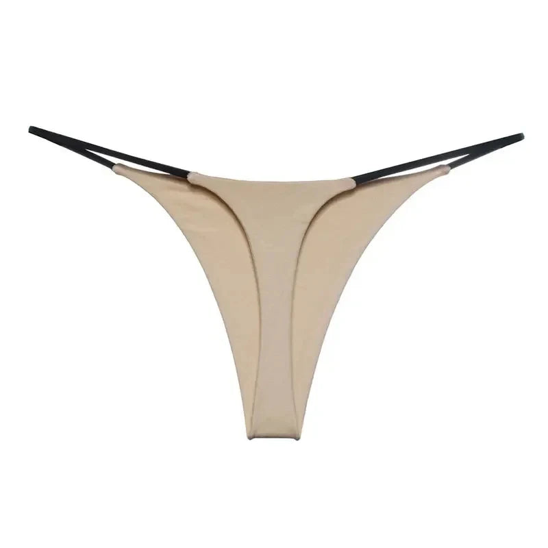 1/2/3/4/5Pcs Sexy G-String Women Panties Low-Rise Thongs Lingerie Underwear Summer Female T-Back Briefs Underpants Clothing
