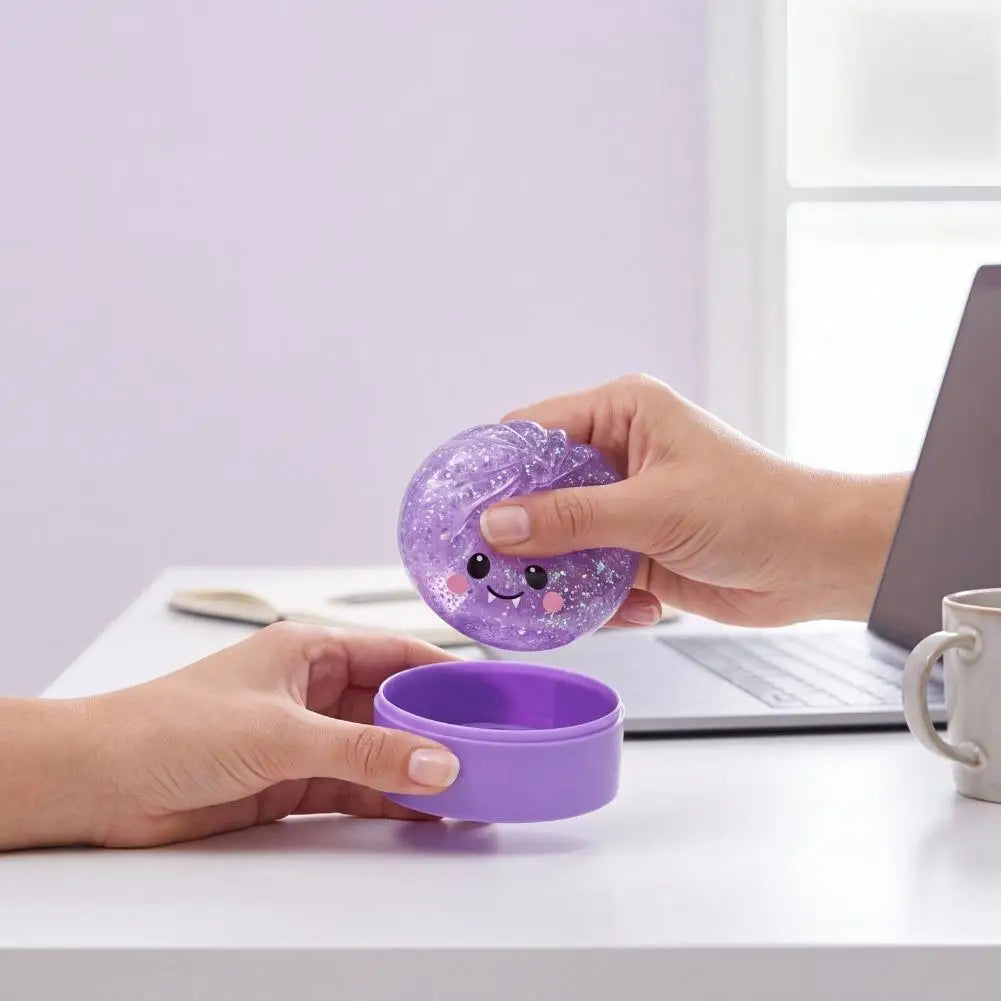 HalloweenTheme Squishy Dumpling Toy With Steamed Box,Halloween Gift Slow Rising Funny Sensory Toy Decompression Soft Squeeze Toy