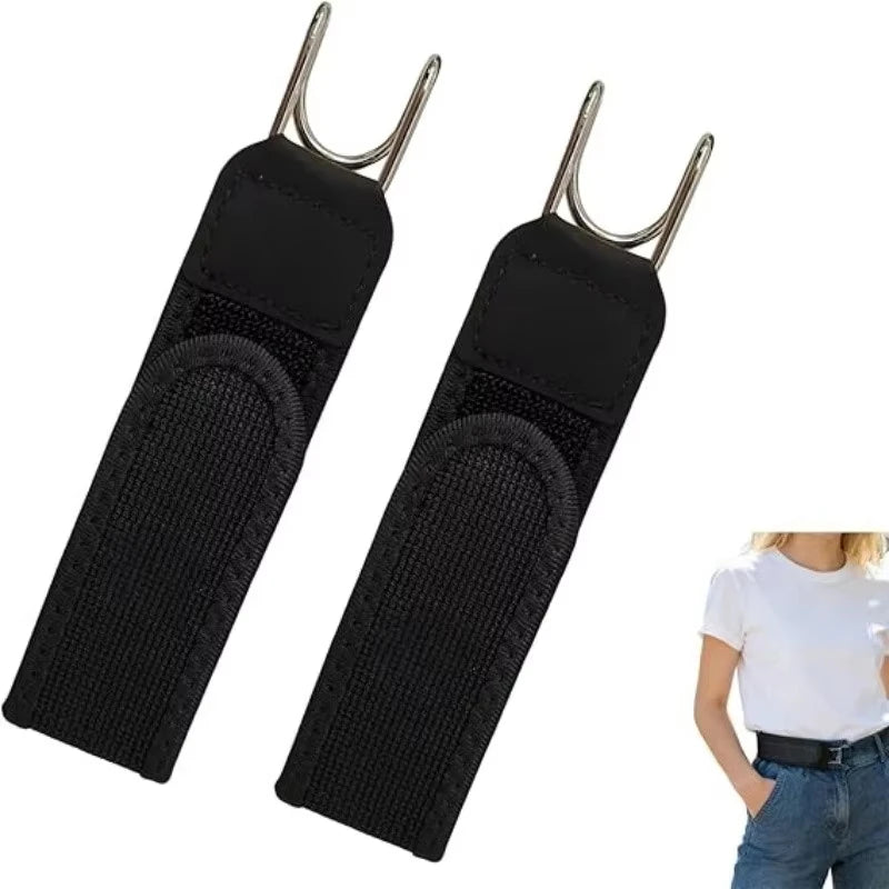 1pc Tactical Hook Elastic Waistband, Buckle Free Invisible Waist Closure,  EDC Buckle, Suitable for Hunting, Fishing, Camping