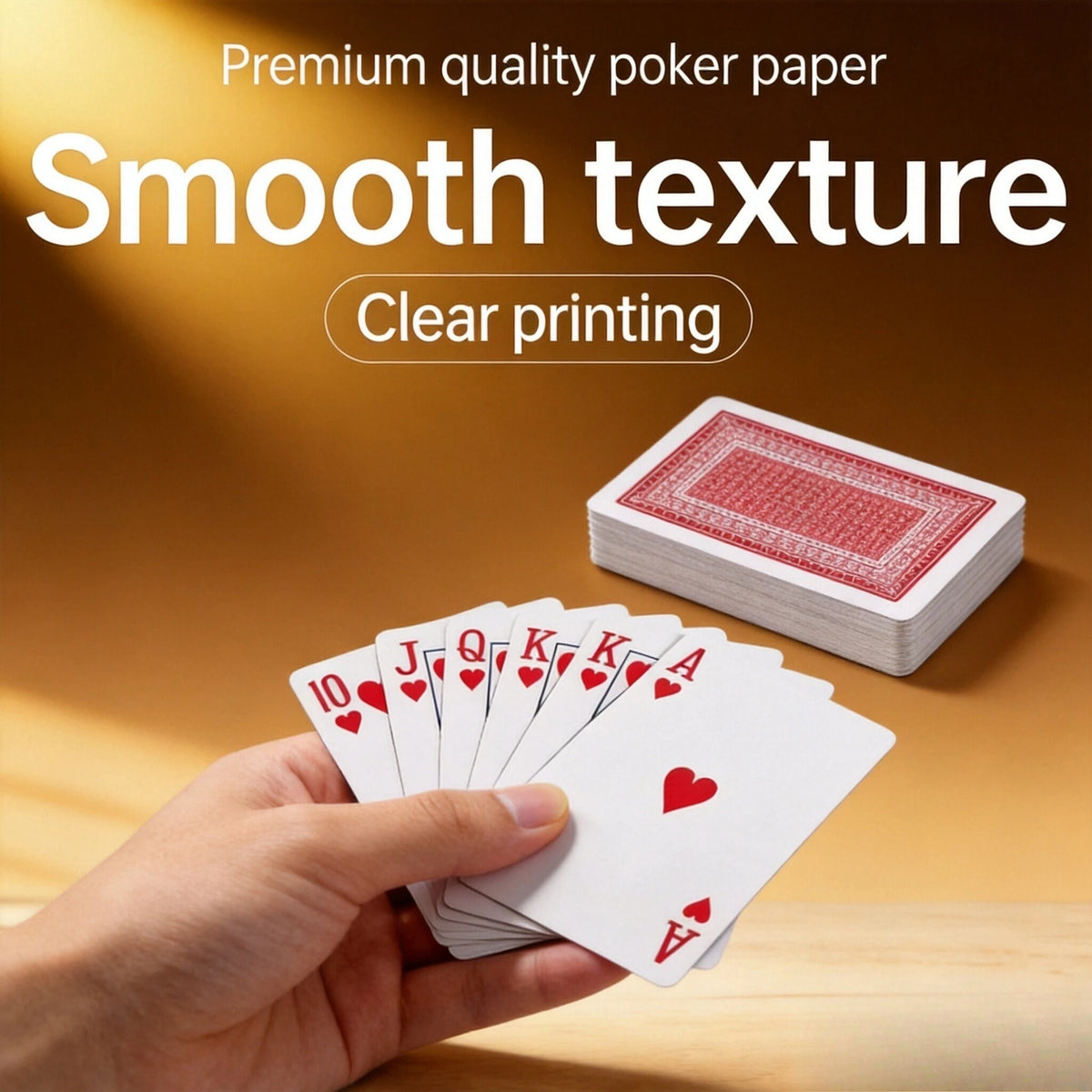 Waterproof Colored Playing Cards Game Deck Magical Packaging Gift Collection Sports Bridge Table Single-player Game Point Value