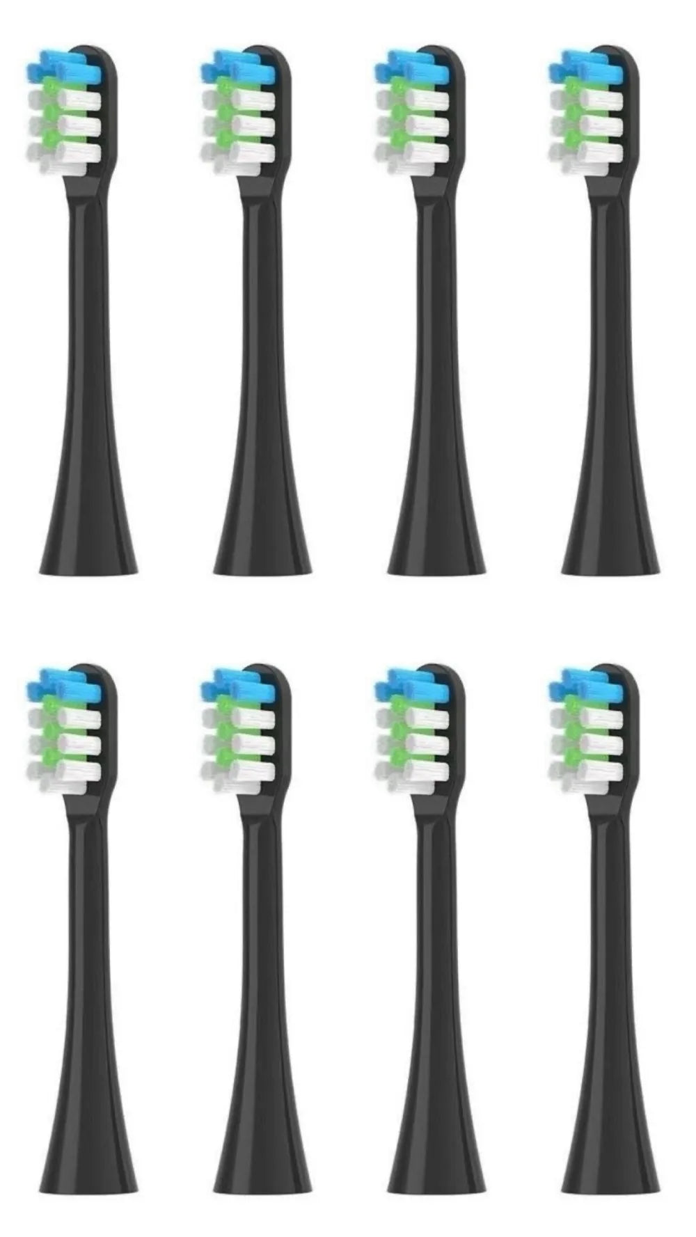 8pcs Replacement Toothbrush Heads for Revyline RL 044  Electric Toothbrush Accessories Nozzles Bristles Head for Revyline RL044
