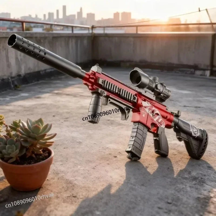 2026 Gift M416 Hand-In-One Shell Barrett Soft-Bullet Gun Ak Assault Rifle 98k Children'S and Boys 'Toys