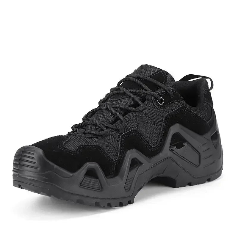Outdoor Hiking Boots Men's Lace Up Breathable Training Tactical Hiking Desert Boots Plus Size Shoes Botas Militares Masculinas