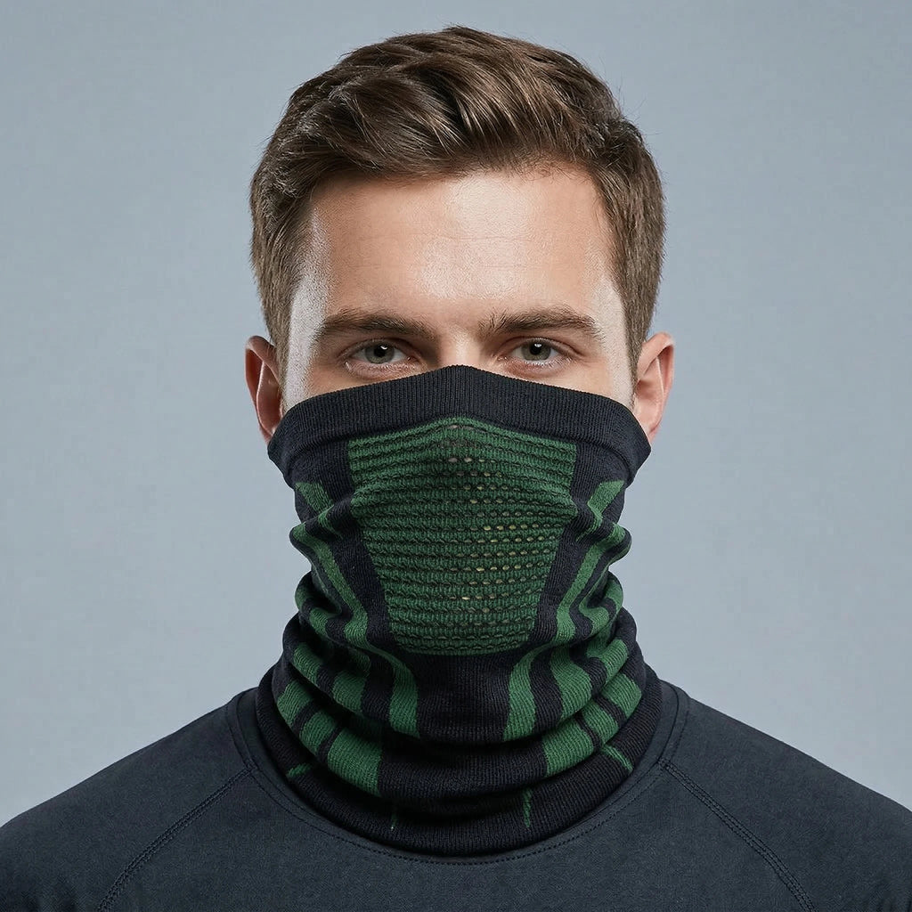 Winter Men Women Warm Skiing Mask Scarf Elastic Breathable Half Face Mask For Cycling Outdoor Sports Running Hiking Fishing