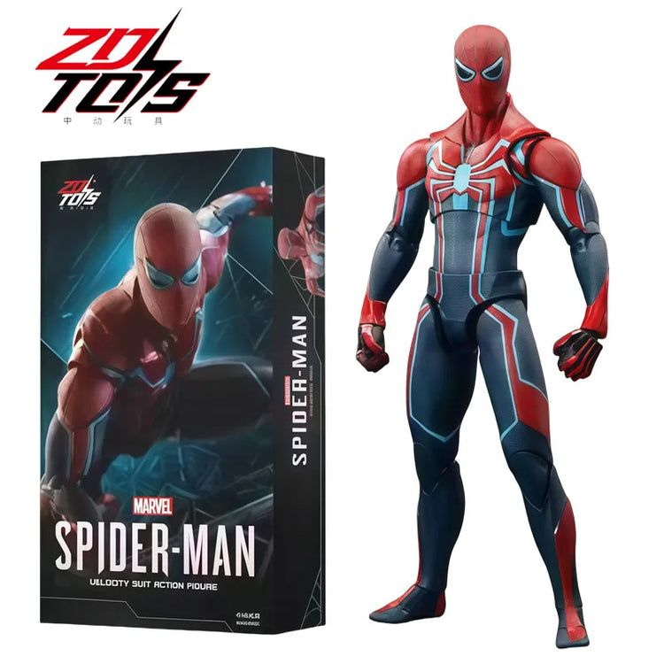 ZD TOY SpiderMan Series PS4 Game Spiderman SpiderMan Anti-OCK suit SpiderMan Velocity suit SpiderMan 2099 suit Miles Morales