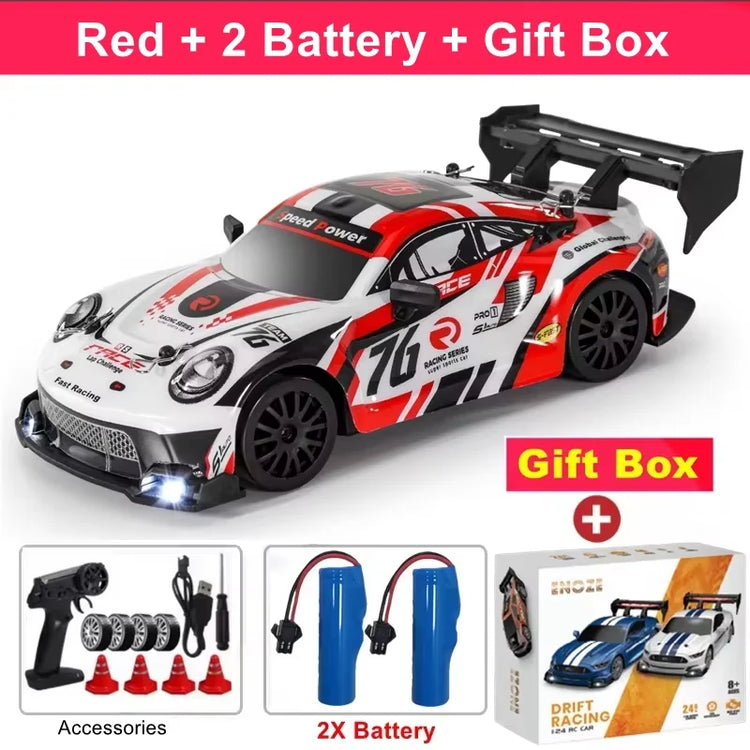Oike 4WD RC Drift Car Remote Control 4x4 Racing RTR 2.4G Radio Truck Vehicle Model Toy Gift for Boy Girl Children Kid Adult