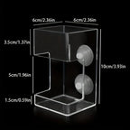 Non-Slip Aquarium Feeder Ring - Essential Fish Feeding Supplies, Floating Food Feeder Square/Round for Fish Tank