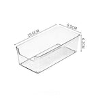Acrylic Transparent Desktop Organizer Box Cosmetics Plastic Dormitory Household Facial Mask Skin Refrigerated