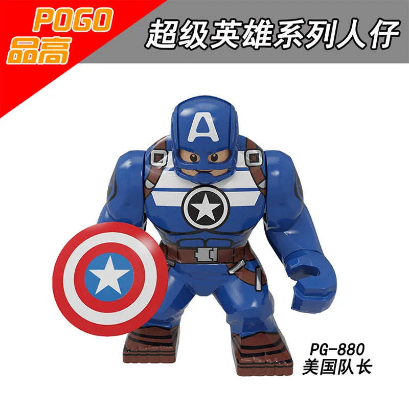8cm Superhero Building Blocks Avengers Character Venom Model Character Set Building Blocks Toy Boys and Girls Birthday Gifts