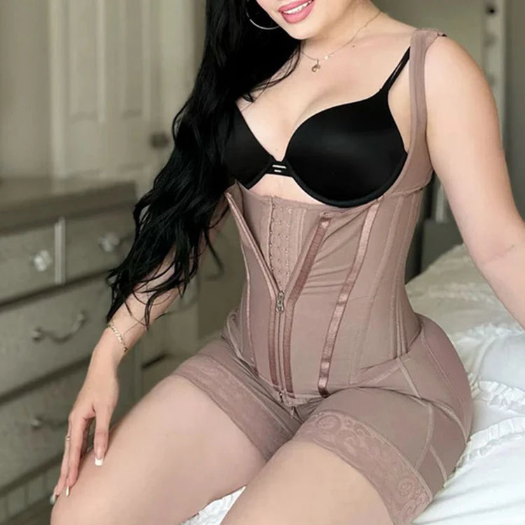 Fajas Colombian Girdle XXS Bodysuits Shapewear Control Panties High Compression Waist Trainer Corset Slimming Sheath Body Shaper