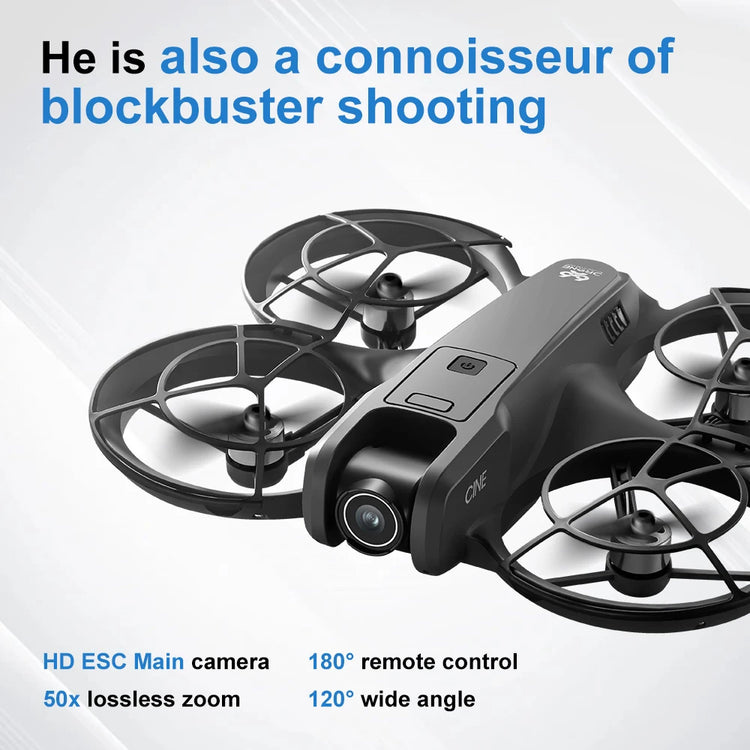 Original V666 Mini Drone 4K Professional Aerial 8k Dual Camera Intelligent obstacle avoidance  Brushless Quadcopter Kid RC Toys