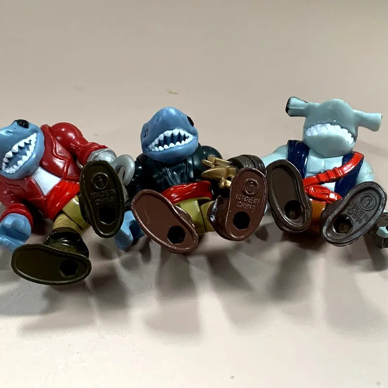 Set Imag-inext Pirate Adventures Shark Pirate Captain Hook Deckmate Ghost Blackbeards Figures 2.8'' Models Cake Topper Kid Toy