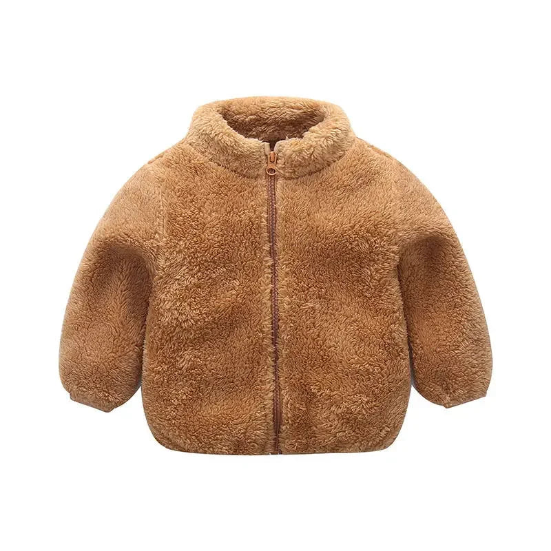 Kids Winter Coats 2025 New Children Outerwear Boy Warm Fleece Jacket Baby Girls Jackets for Autumn Spring Children Clothing