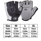 1Pair Gel Half Finger MTB Road Bike Gloves Anti-Slip Anti-Sweat Shockproof Cycling Bicycle Gloves for Left-Right Hand