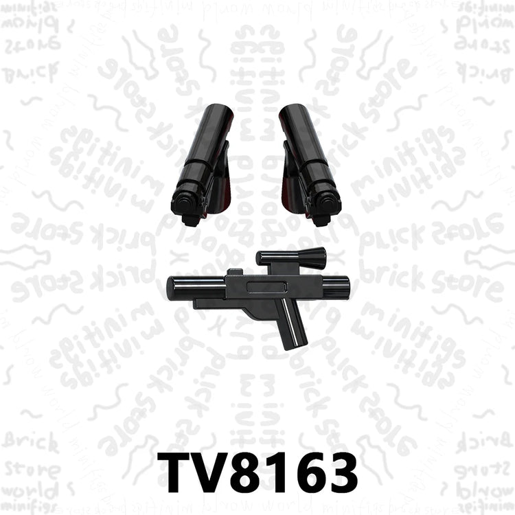 TV6117 TV6118 TV6119 Space War Action Figure Accessories Building Blocks Gift Toys For Children Adult Brick TV6116 TV6115 TV6114
