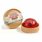 New Glitter Dumpling Glitter Dumpling Squishy with Box Dumplings Sensory Squeeze Toy for Stress Relief