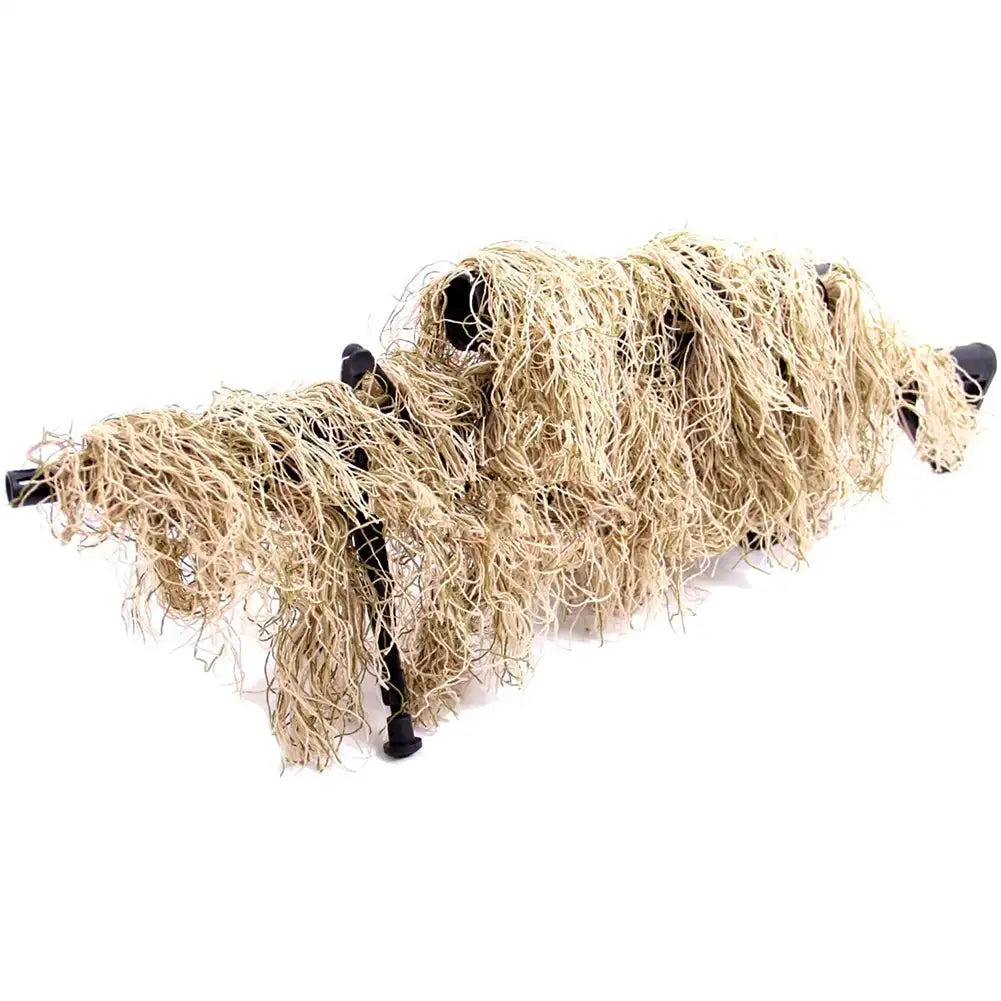 Jungle/Desert/Snow Ghillie Rifle Cover Wrap Synthetic w/Elastic Strap Camouflage Airsoft Hunting Blind Ropes 1.4M CS Gun Wraps