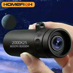New HD Monocular Telescope Mini Portable Mobile Phone Telescope with Holder Camping Hunting Birdwatching Telescope