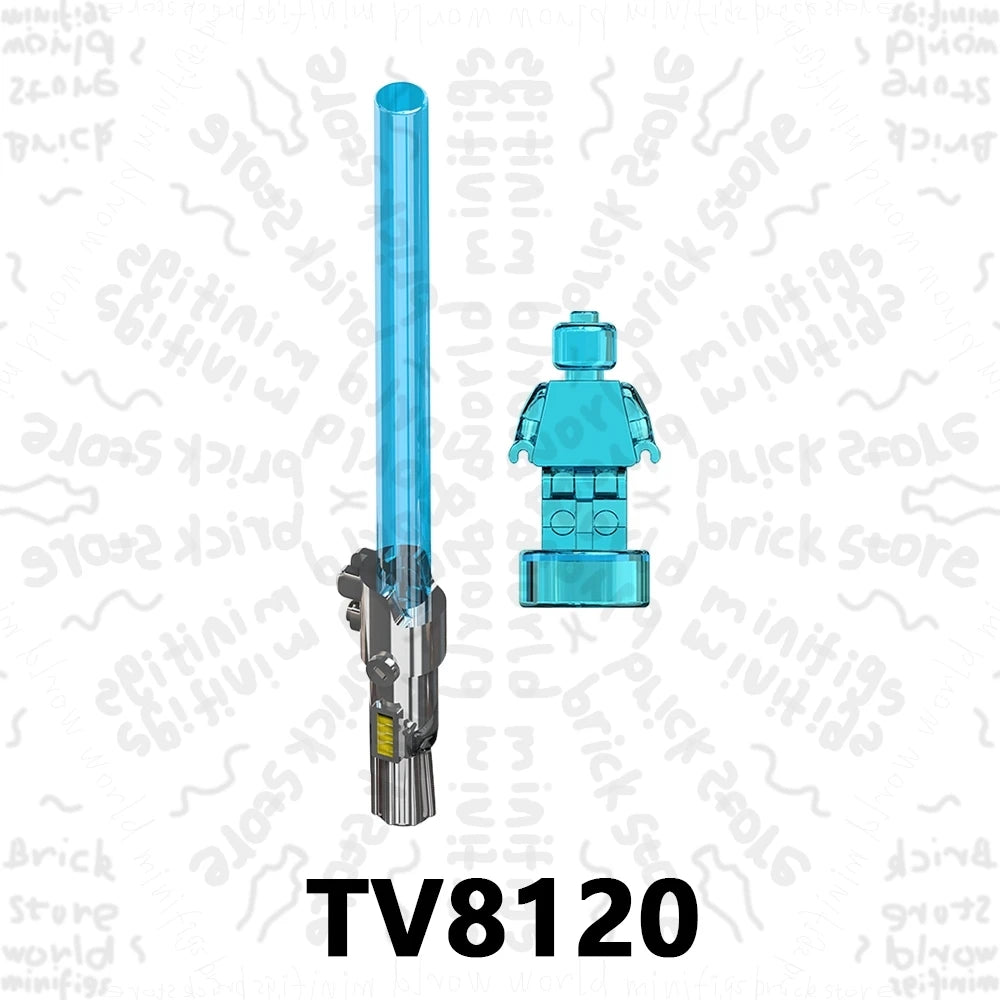 TV6117 TV6118 TV6119 Space War Action Figure Accessories Building Blocks Gift Toys For Children Adult Brick TV6116 TV6115 TV6114