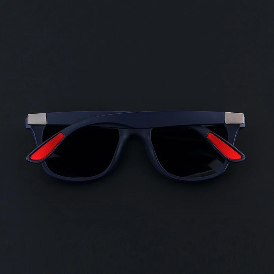 1-2-3PCS Fashion Vintage Square Unisex Driving Fishing Sunglasses Men Women Luxury Brand Designer Sun Glasses Anti-Glare Eyewear