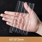 Self Adhesive Buffer Pads Refrigerator Anti-collision Strip Door Stopper Cabinet Door Bumpers Transparent Wall Protector Pad