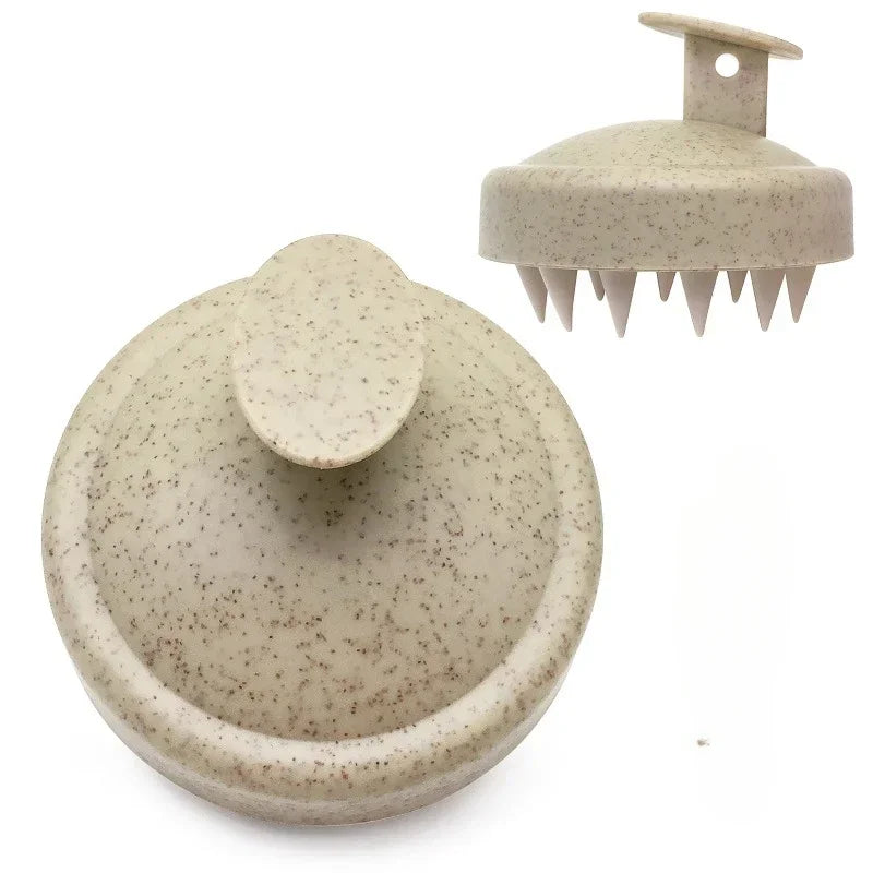 Silicone Shampoo Brush Head Scalp Massage Tool