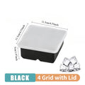 4/6/8/15Grids Silicone Ice Cube Molds Spherical Ice Molds Reusable Whiskey Ice Cube Molds Cocktail Freezer DIY Homemade Barware