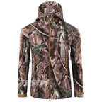 Tactics Jackets Men Outdoors Hunting Clothes Windproof Waterproof Coats Mens Camouflage Male Soft Shell Outdoor Fleece Jacket