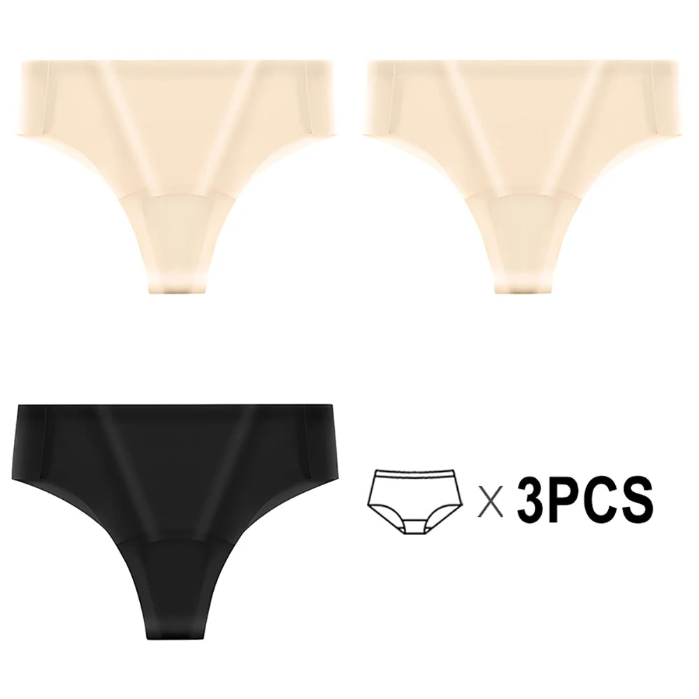 1/3Pcs Anti Cameltoe Proof Panties Avoid Camel Toe Concealer No Show Seamless Thongs Gym Workout Underwear for Leggings Tights