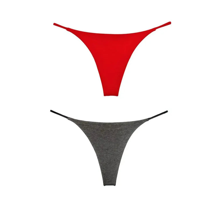 1/2/3/4/5Pcs Sexy G-String Women Panties Low-Rise Thongs Lingerie Underwear Summer Female T-Back Briefs Underpants Clothing