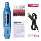 Electric Nail Drill Machine Set Pedicure Grinding Equipment Mill For Manicure Professional Strong Nail Polishing Tool