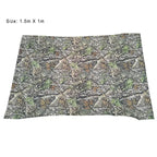 Width 150cm Tree Forest Camouflage Fabric Cloth Raw Material For Ghillie Suits Hunting Clothes Wrap Accessories