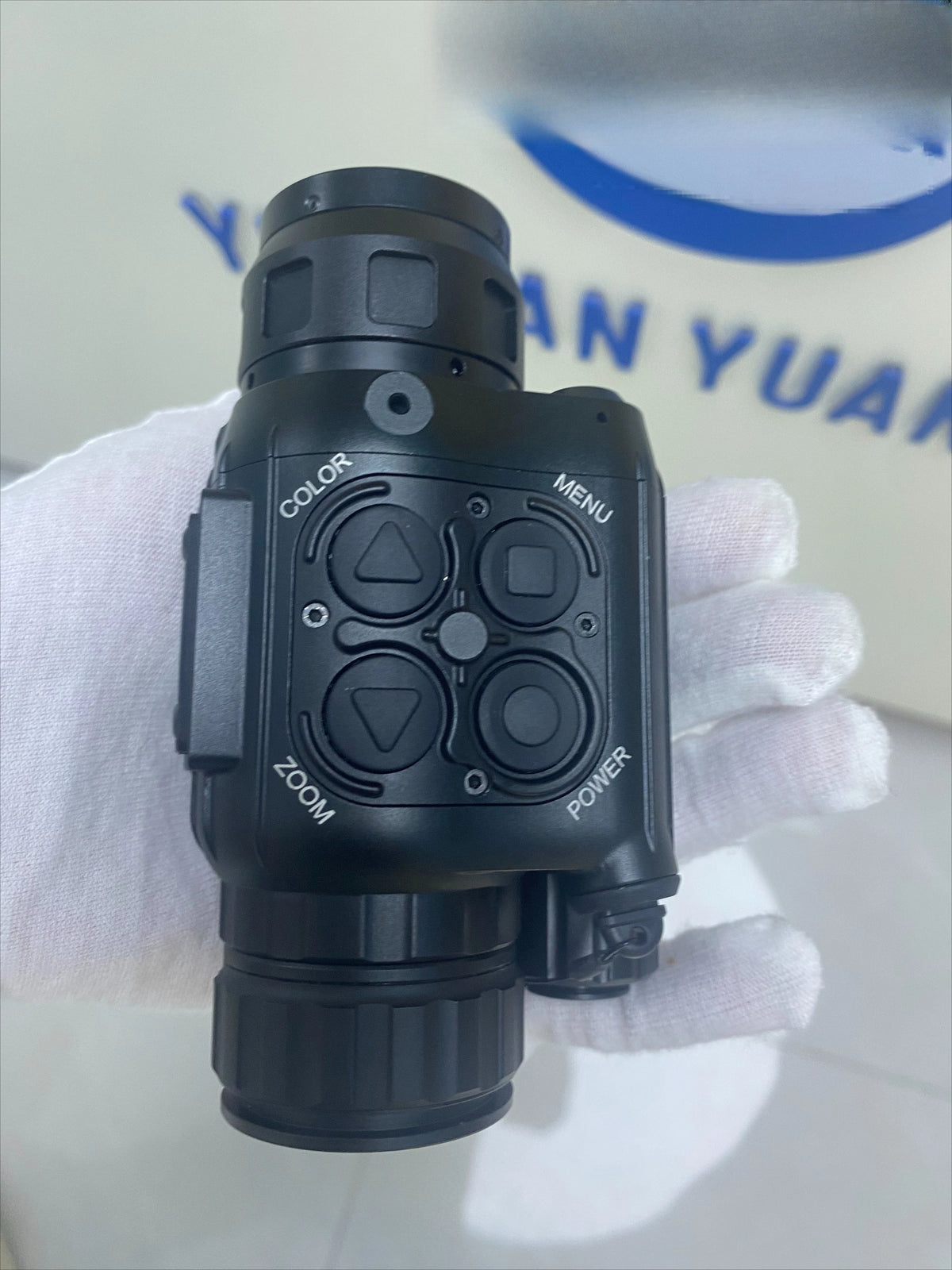 Handheld Thermal Imager Long Range Thermal Camera 25mm Lens IP67 Waterproof Continuous Zoom for Night Vision Hunting