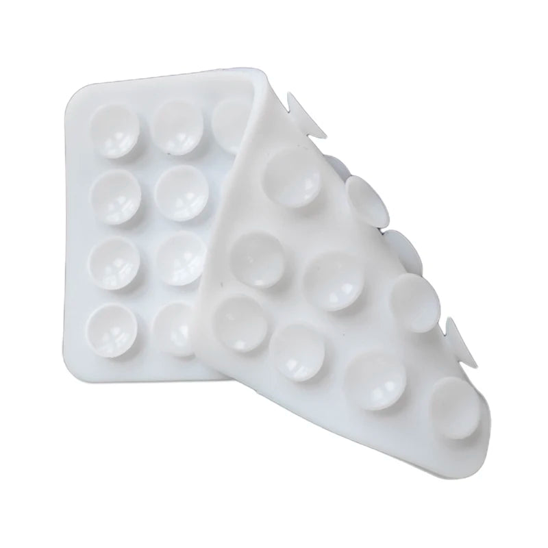 Silicone Mobile Phone Fixing Suction Cup Double Sided Fixed Pad Car Mounted Bracket Phone Case Universal Anti Slip Suction Cup