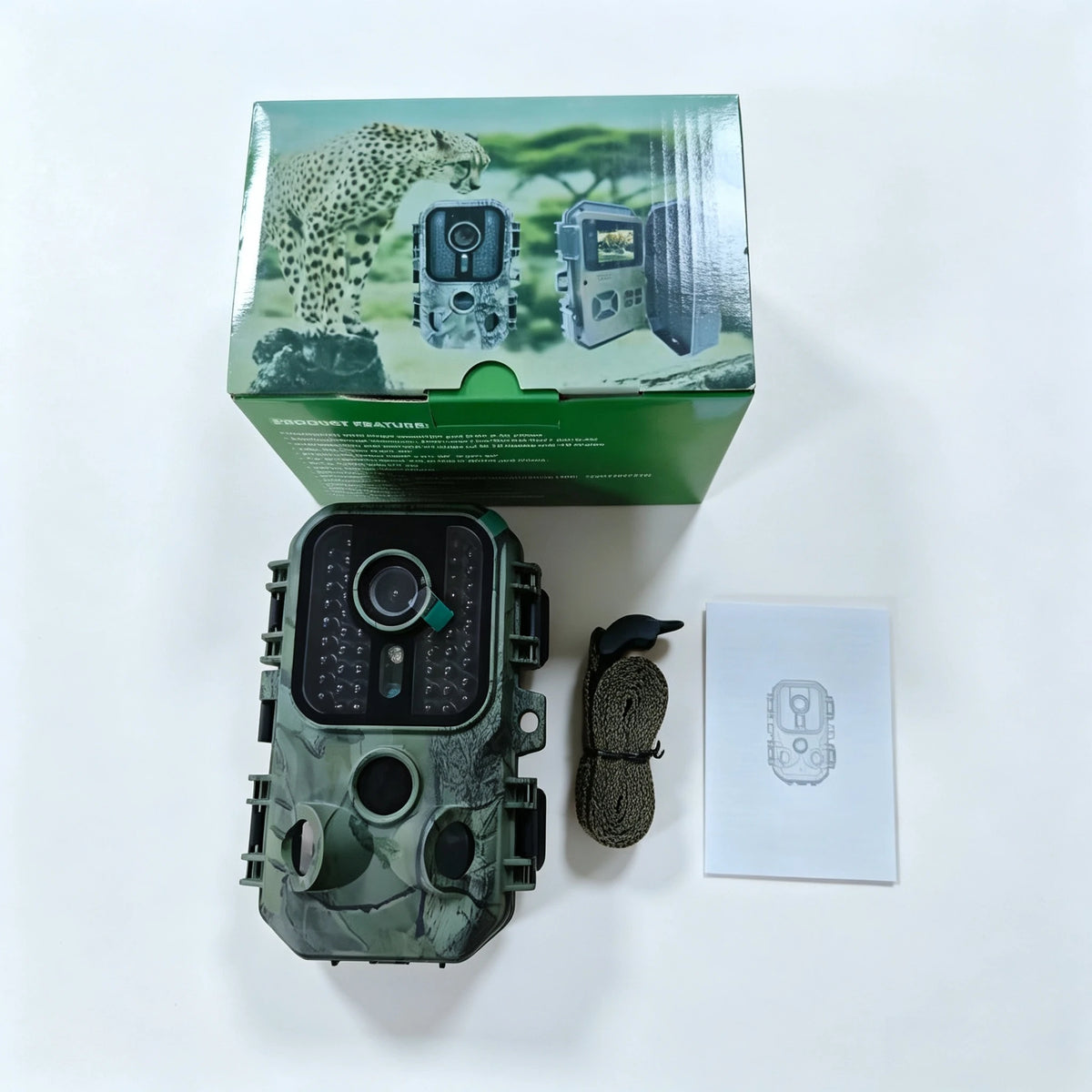 Suntekcam 24MP Hunting Trail Camera, 2.5K FHD Game Cam with 940nm Invisible Night Vision, Waterproof Motion Activated Wildlife