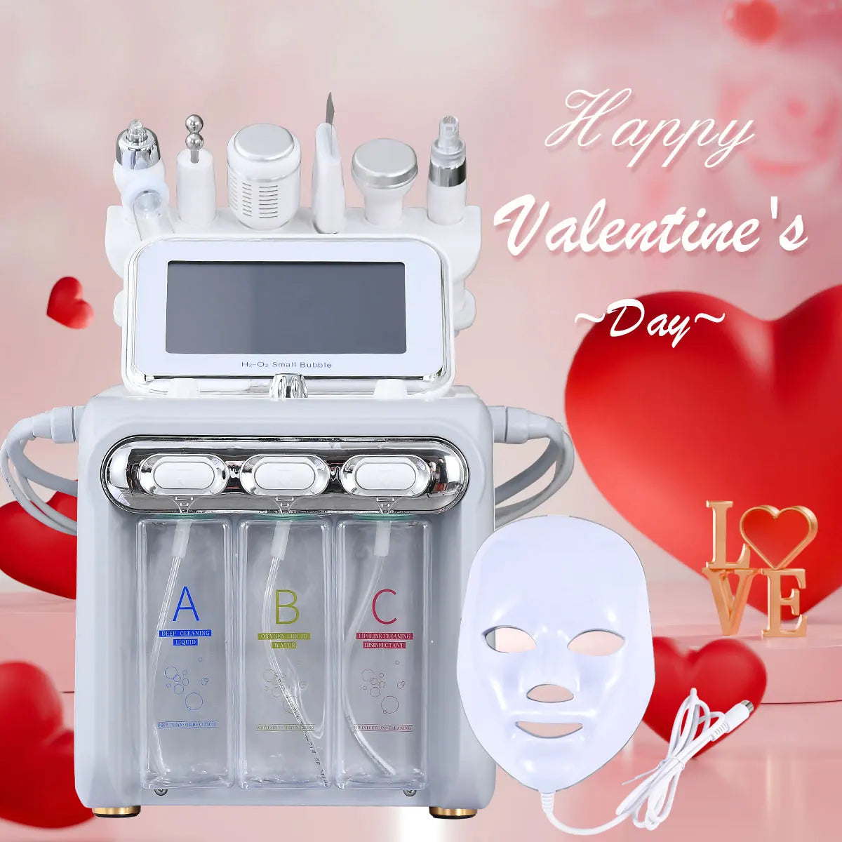 7 In 1  Hydro Facial Machine Beauty Salon Machine