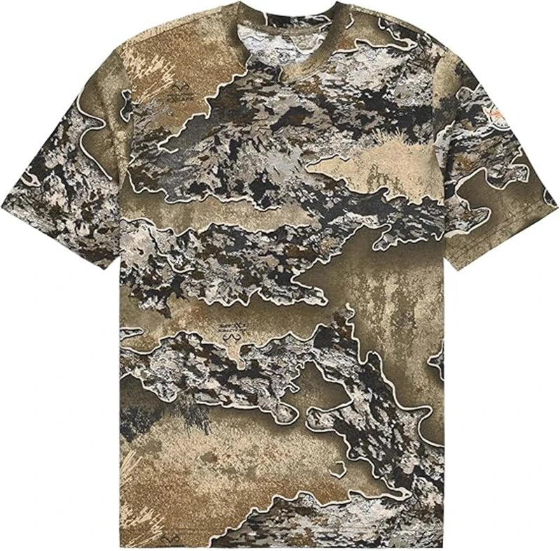 Camo Jungle Graphic Summer Men's T-shirt 3D Printed Camouflage Fun O-neck Short Sleeve Tops Unisex Loose Casual Y2k Clothing Tee