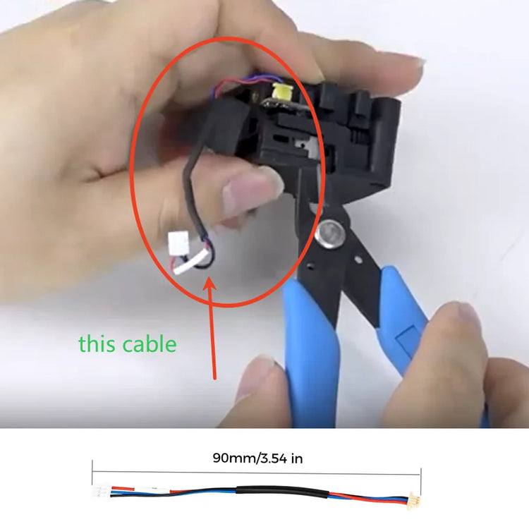 Creality Cutting‑blade Detection Line for Creality Hi Extruder Kit 1PC Original Cutting Blade Inspection Line 3d Printer Parts