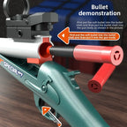S686 Throwing Shell Toy Gun Soft Bullet Airsoft Launcher Outdoor Sports CS Game Pistola Shooter Fun Toy for Boys Gift