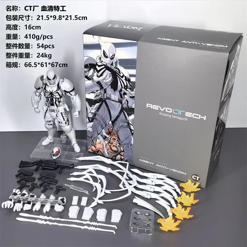 ZD Ct Factory 186 Scarlet Spider Man Amazing Spider-Man Wolverine Comic Version Action Figure Model Doll Ornament In Stock Gift