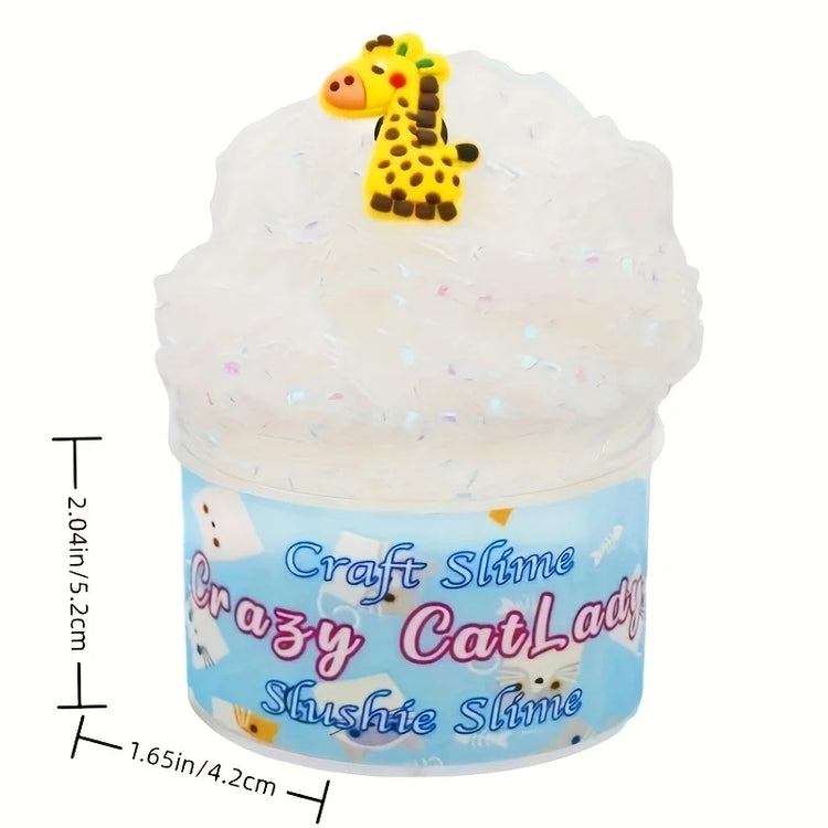 Butter Slime Kit For Girls, Party Favors, Birthday Gift With Stretchy And Non-Sticky, Stress Relief Toy For Girls And Boys, East