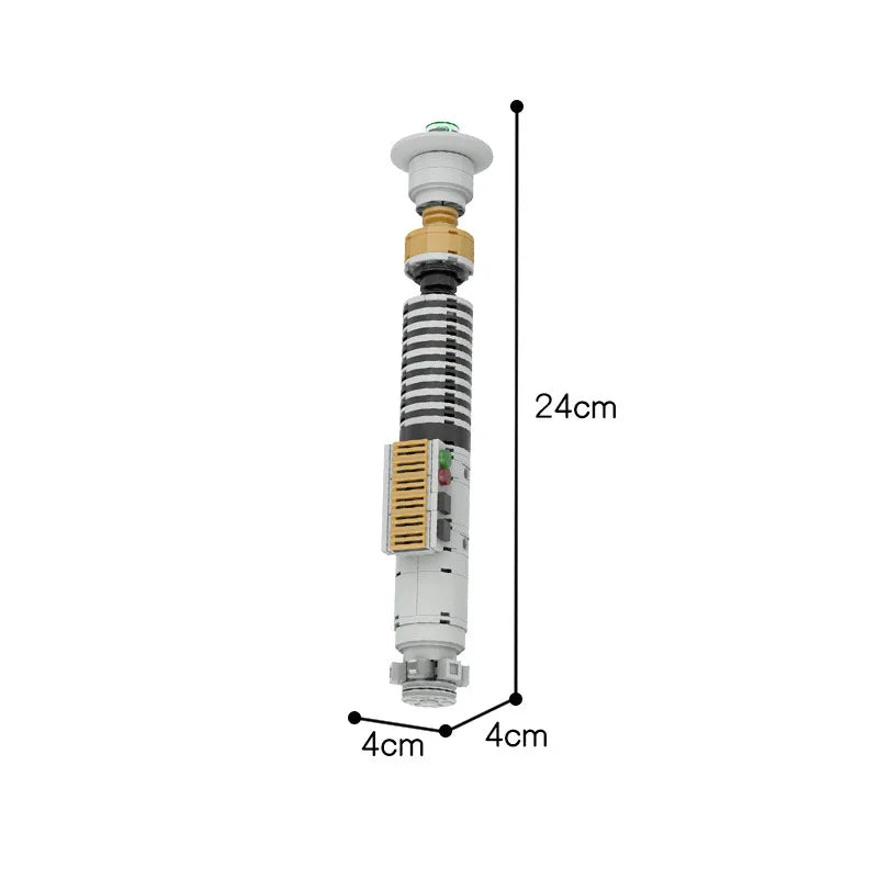 GSBAN Space Wars Lasersword Figures Lightsaber Hilt Set MOC Model Building Blocks Toys for Gifts Assemble Bricks
