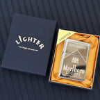 Marlboro Grinding Wheel Lighter, White Paint Green Label Red Label, Multi-color Selection, Men's Gift Wholesale