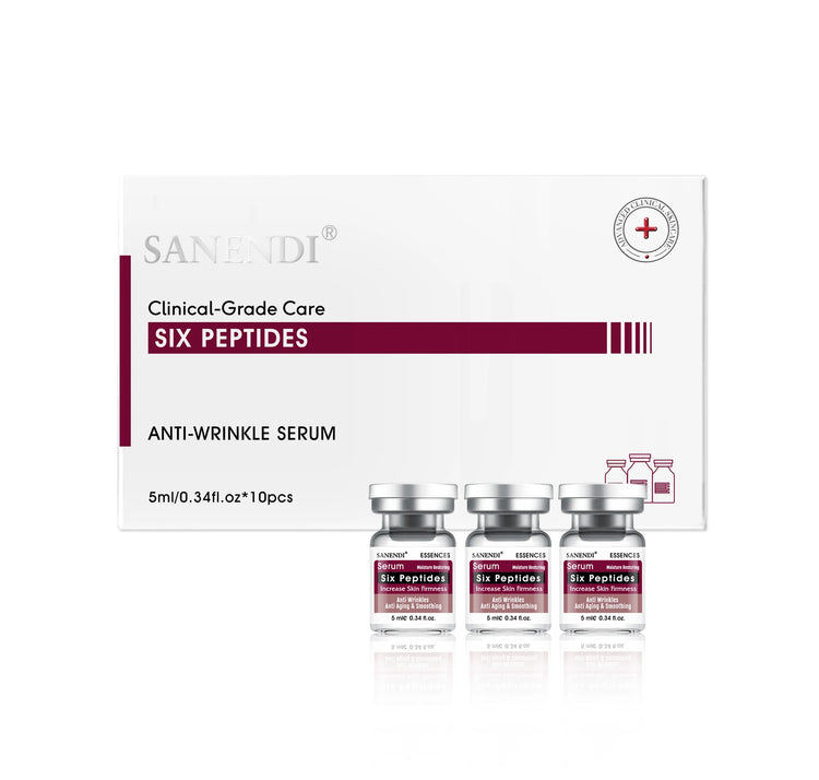 10pcs/Box Six Peptide Ampoule Hyaluronic acid Serum for Face Dr.Pen SNAIL ACNE Solution Repair Moisturizing Skin Care Korean