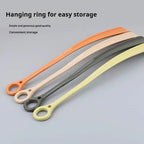 47CM Long Hanging Ring Shoehorn Pregnant Woman Long Handled Lifter Elderly Shoe Spoon Lazy People Shoe Spatula Shoe Horns 1/2Pcs