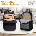 Bookbag Organizer Insert Large Capacity Portable Backpack Storage Bag Multi Pockets Rucksack Tidy Pouch for Cosmetics Phone