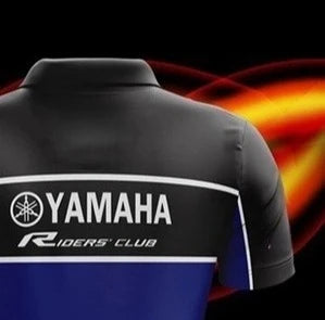 YAMAHA Racing Team Summer New Polo Shirt Exclusive Racing Edition MXGP Off Road Cycling Short Sleeved Track Uniform Work Clothes