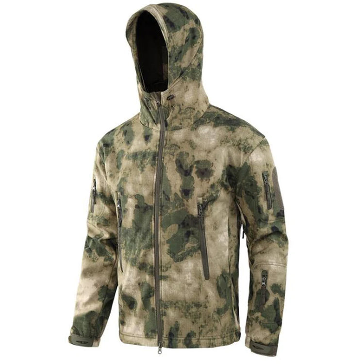 Tactics Jackets Men Outdoors Hunting Clothes Windproof Waterproof Coats Mens Camouflage Male Soft Shell Outdoor Fleece Jacket