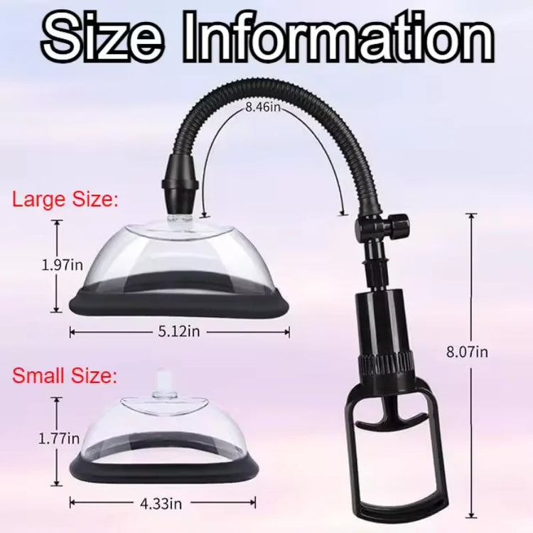 Manual Pussy Pump Vagina Clitoris Sucker Adult Sex Toy Manual Women Breast Massage Nipple Stimulator Enlarge Vacuum Pump Cover